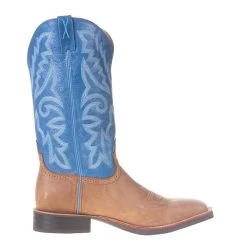 Twisted X Men's Ruff Stock Tan 14in. Sky Blue Top Cowboy Boot -Twisted X MRS0062 4