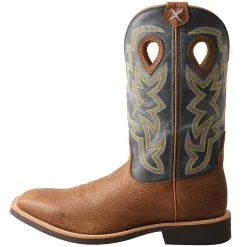 Twisted X Men`s Peanut And Navy Top Hand Cowboy Boot -Twisted X MTH0026 2