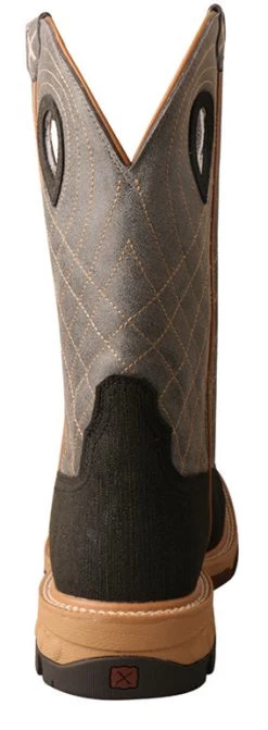 Twisted X Men's Charcoal Grey Alloy Toe Work Boot -Twisted X MXBA002.06