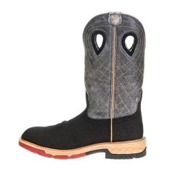 Twisted X Men's Rubberized Brown 12in. Grey CellStretch Alloy Toe Work Boots -Twisted X MXBA002 2