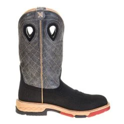 Twisted X Men's Rubberized Brown 12in. Grey CellStretch Alloy Toe Work Boots -Twisted X MXBA002 4