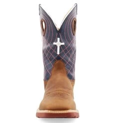 Twisted X Men's Pull-On Cell Stretch Square Toe Boot -Twisted X MXBW001.08 1400x1400 R 1000x 61169985 1a41 4679 ba9b 1d0c2b8c71ad