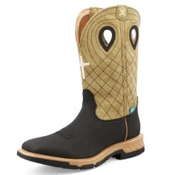 Twisted X 12" Waterproof Performance Leather Pull-On Work Boot
