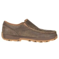 Twisted X Men's CellStretch Brown Bomber Casual Slip On Shoe -Twisted X MXC0003 4