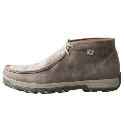 Twisted X Men's Grey Cellstretch Driving Moc Casual Shoe 9 Twisted X Men's Grey Cellstretch Driving Moc Casual Shoe -Twisted X MXC0005 2