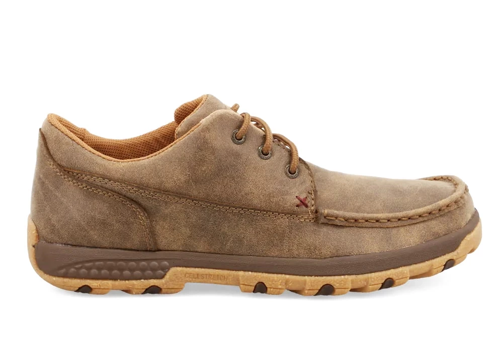 Twisted X Men's Cell Stretch Boat Shoe Driving Moc 5 Twisted X Men's Cell Stretch Boat Shoe Driving Moc - Image 3