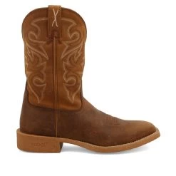 Twisted X Brown And Rustic Orange Tech X Boots -Twisted X MXTR005 04