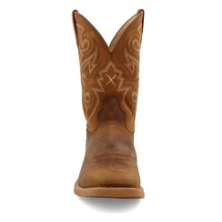Twisted X Brown And Rustic Orange Tech X Boots -Twisted X MXTR005 05