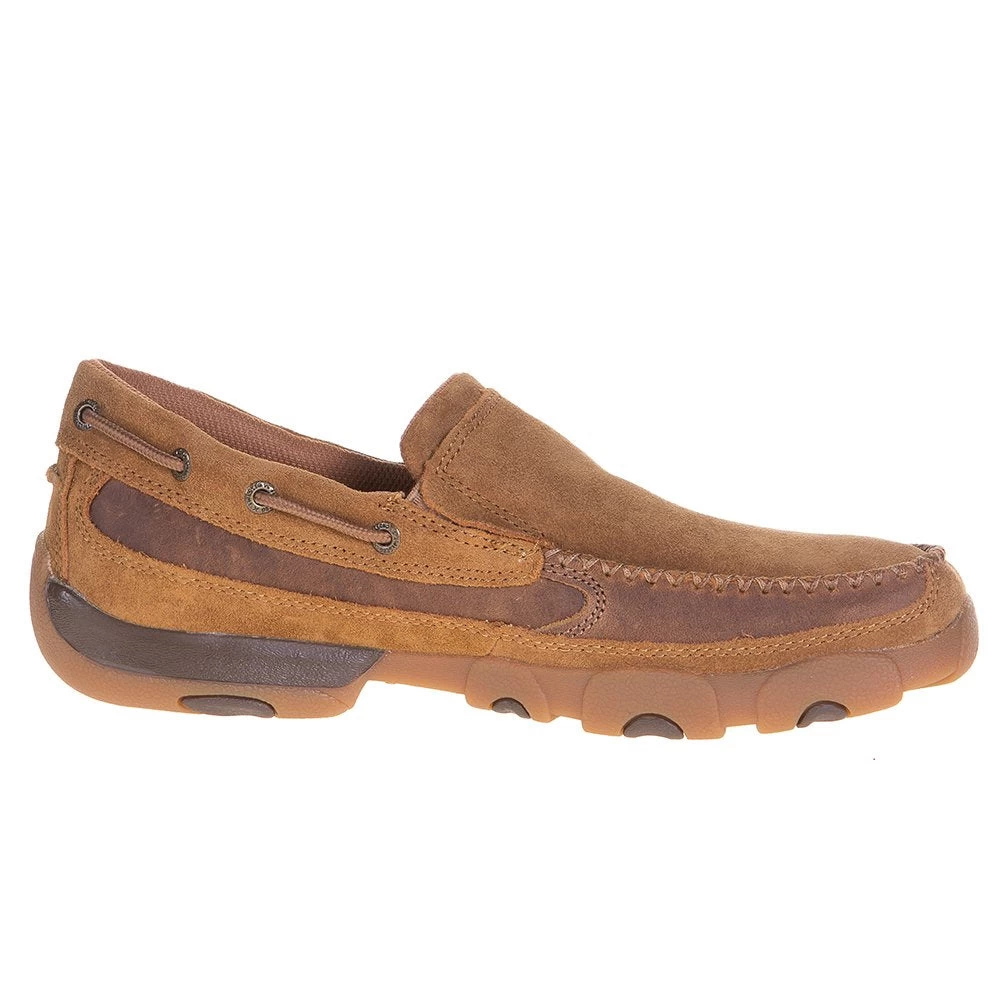 Twisted X Men's Twisted X Tan Suede Slip On Casual Shoe 7 Twisted X Men's Twisted X Tan Suede Slip On Casual Shoe - Image 5