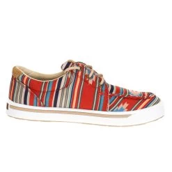 Twisted X Men's Hooey Exclusive Red Fiesta Aztec Loper Casual Shoe -Twisted X SMUMHYC04 4