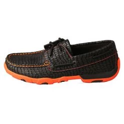 Twisted X Women's Black & Orange Driving Moc -Twisted X Twisted X 1854