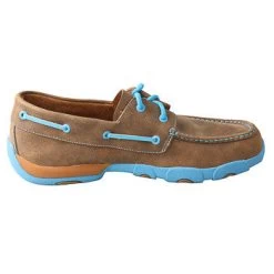 Twisted X Women's Brown And Blue Driving Moc -Twisted X Twisted X 913