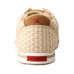 Twisted X Women's Sand Shell Woven Loper Shoe -Twisted X WCA0028 3