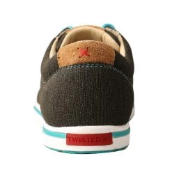 Twisted X Women's Dura TWX Brown/Turquoise Sneaker -Twisted X WCA0029 3