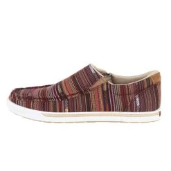 Twisted X Women's Merlot Multi Slide On Casual Shoe -Twisted X WCA0046 3