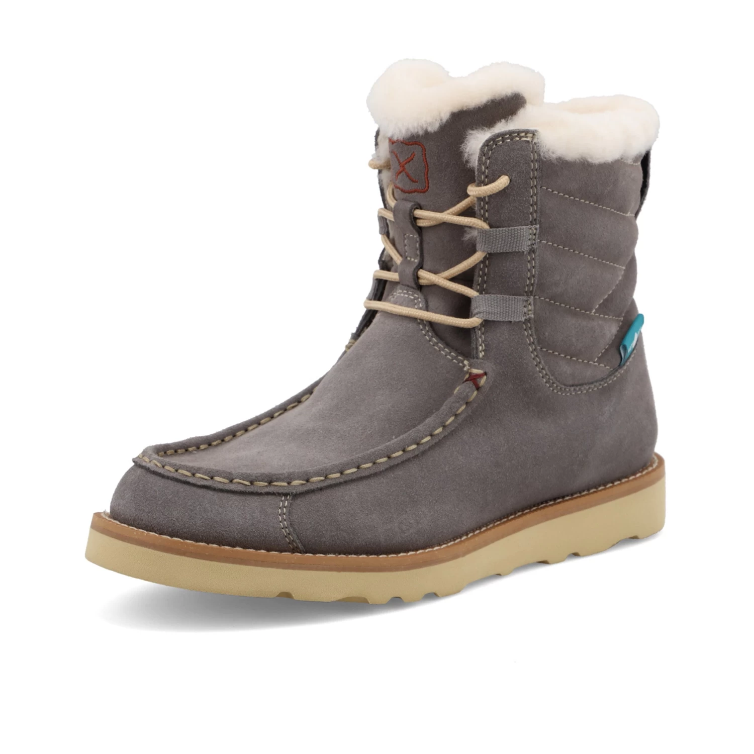 Twisted X Ladies 6" Brushed Nickel Wedge Winter Boot 3 Twisted X Ladies 6" Brushed Nickel Wedge Winter Boot