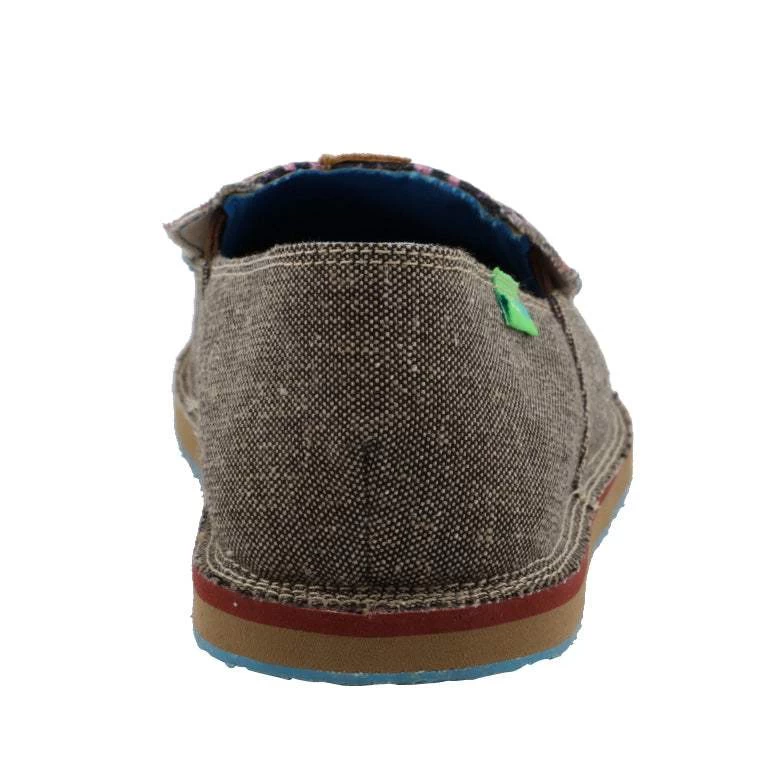 Twisted X Women`s Eco TWX Blue Aztec Loafer 6 Twisted X Women`s Eco TWX Blue Aztec Loafer - Image 4