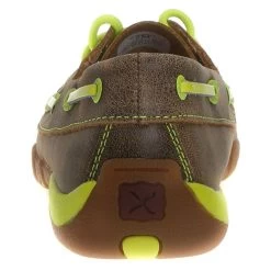 Twisted X Women's Bomber & Neon Yellow Boat Shoes -Twisted X WDM0010 1968