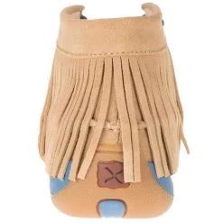 Twisted X Ladies Tan Pattern Fringe Shoe -Twisted X WDM0064 3