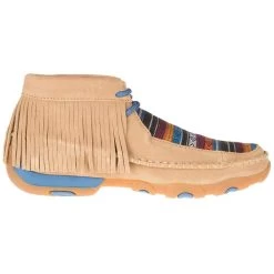 Twisted X Ladies Tan Pattern Fringe Shoe -Twisted X WDM0064 4