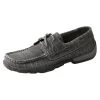 Twisted X Women's Distressed Charcoal Driving Moc -Twisted X WDM0102 AG 510x700 1