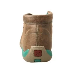 Twisted X Women's Teal/Bomber Alloy Toe Driving Moc -Twisted X WDMAL01.06