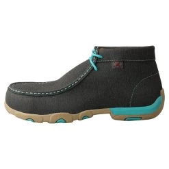 Twisted X Women's DuraTWX Turquoise Driving Moc -Twisted X WDMNT01 2