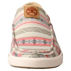 Twisted X Women's Khaki And Pink Aztec Slip On -Twisted X WHYC021 5