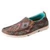 Twisted X Women's Turquoise Aztec Slip-On Zero X Shoe 1 Twisted X Women's Turquoise Aztec Slip-On Zero X Shoe -Twisted X WZXS002 1