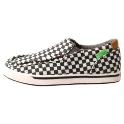Twisted X Kids Checker Slip-On Kicks Casual Shoes -Twisted X YCA0005 LT 5