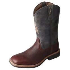 Twisted X Kids Cognac/Blue Work Boot