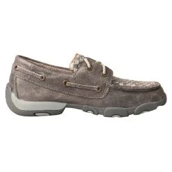Twisted X Kid's Grey Weave Moc -Twisted X YDM0039 RT 510x700 1