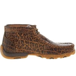 Twisted X Kids Golden Elephant Print Chukka Driving Moc -Twisted X YDM0049 05