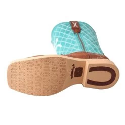 Twisted X Kids Brown/Turquoise Boot -Twisted X YHY0006.03