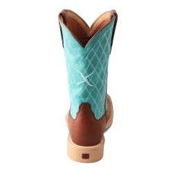Twisted X Kids Brown/Turquoise Boot -Twisted X YHY0006.06