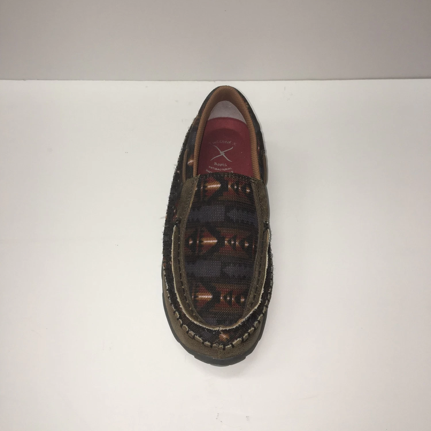 WE Exclusive ~ Twisted X Women's Grey Aztec Slip On Moc 8 WE Exclusive ~ Twisted X Women's Grey Aztec Slip On Moc - Image 6