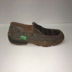 WE Exclusive ~ Twisted X Kid's Grey Aztec Slip On Mocc -Twisted X image 123923953 4 48785799 670d 4ae9 a609 62685a8d84b8