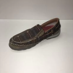 WE Exclusive ~ Twisted X Women's Grey Aztec Slip On Moc 10 WE Exclusive ~ Twisted X Women's Grey Aztec Slip On Moc -Twisted X image 123923953 5 b15be859 b637 4550 852e 5371f3b9b1d0