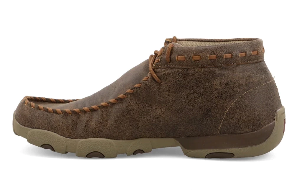 Twisted X Men's Chukka Driving Moc Taupe Twist 4 Twisted X Men's Chukka Driving Moc Taupe Twist - Image 2