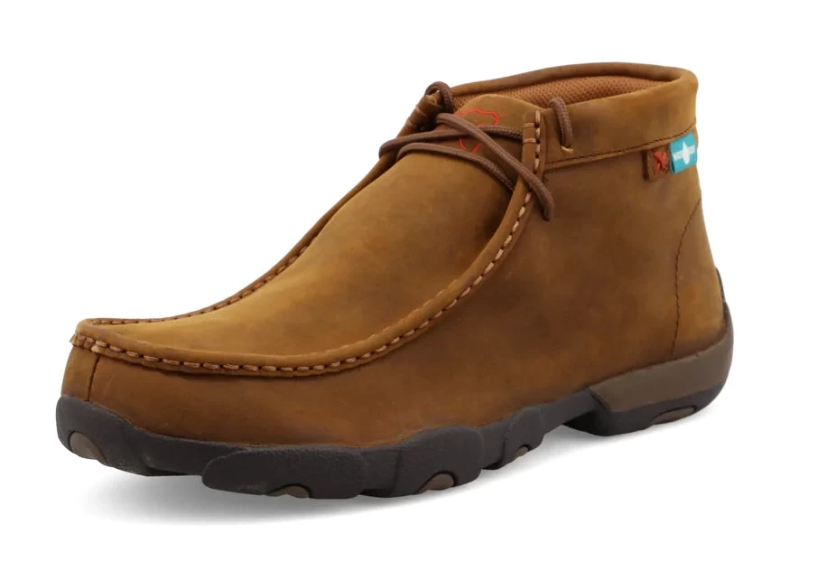 Twisted X Men's Work Waterproof Chukka Driving Moc 3 Twisted X Men's Work Waterproof Chukka Driving Moc