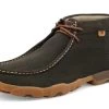 Twisted X Men's Brown Rubber Chukka Driving Moc