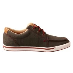 TWISTED X Women's Kicks Dark Grey/Barn Red Casual Shoe (WCA0030) 9 TWISTED X Women's Kicks Dark Grey/Barn Red Casual Shoe (WCA0030) -Twisted X media 04967.1652781708