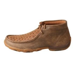 TWISTED X Womens Driving Bomber/Tan Moccasins (WDM0034) -Twisted X media 09350.1579335751