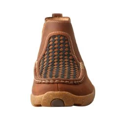 TWISTED X Men's 4in Chelsea Woven Multi And Oiled Saddle Driving Moccasins (MDMG005) -Twisted X media 17204.1633421227