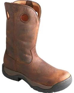TWISTED X Mens Taupe/Taupe All Around Boot (MABW001) -Twisted X media 21043.1657544600