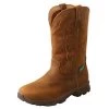 TWISTED X Women's 10in WP Pull-On Distressed Saddle/Saddle Hiker Boot (WHKBW01) -Twisted X media 22187.1620978951