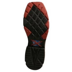 TWISTED X Men's 12in Western WP Brown/Orange Work Boot (MXBNW03) -Twisted X media 37150.1647373809