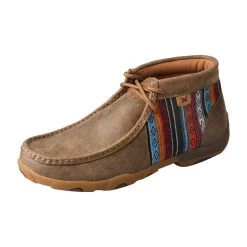 TWISTED X Womens Driving Bomber/Multi Moccasins (WDM0105)