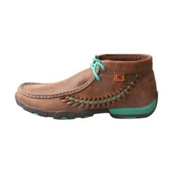 TWISTED X Womens Driving Brown/Turquoise Moccasins (WDM0093) 11 TWISTED X Womens Driving Brown/Turquoise Moccasins (WDM0093) -Twisted X media 40677.1579336446