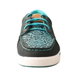 TWISTED X Kid's Kicks Dark Teal And Teal Casual Shoe (YCA0011) -Twisted X media 43737.1642152544